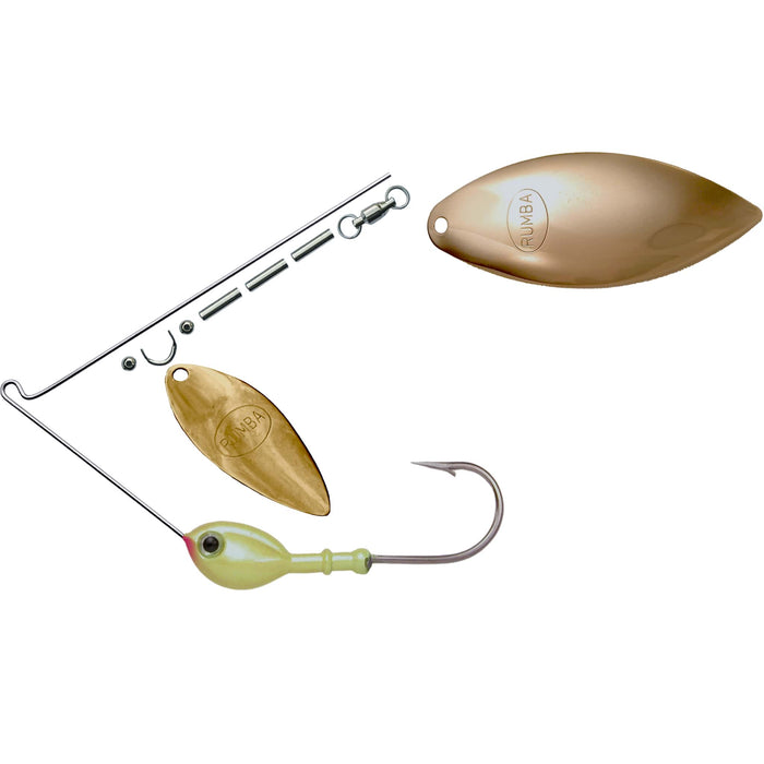 Rumba Doll The Original Double Willow Leaf Custom Spinnerbait Unassembled