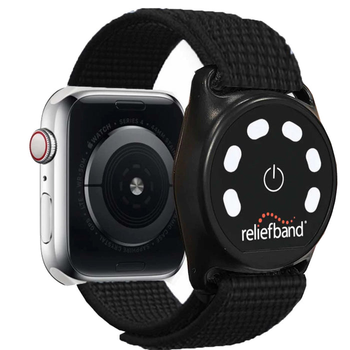 Reliefband Black Apple Smart Watch Band - Regular