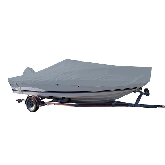 Carver Sun-DURA® Styled-to-Fit Boat Cover f/21.5' V-Hull Center Console Fishing Boat - Grey