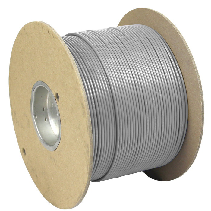 Pacer Grey 18 AWG Primary Wire - 1,000'