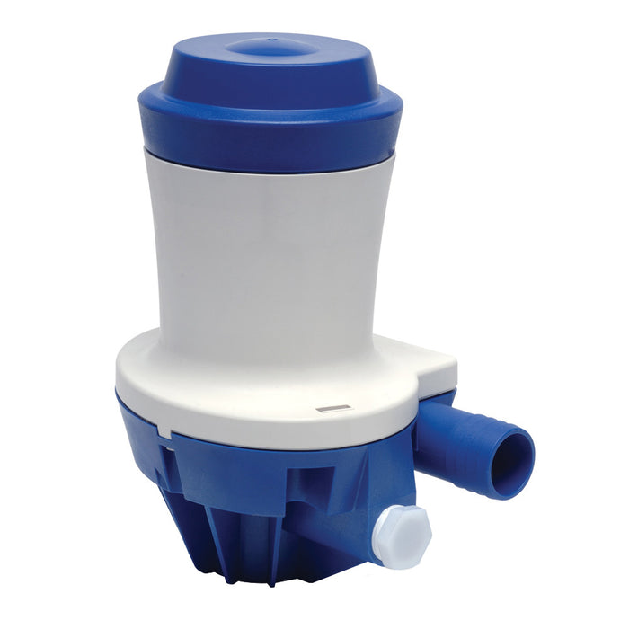 Shurflo by Pentair High Flow 1500 GPH Livewell Pump 12VDC, 4A, 1-1/8", Dual Port, Submersible