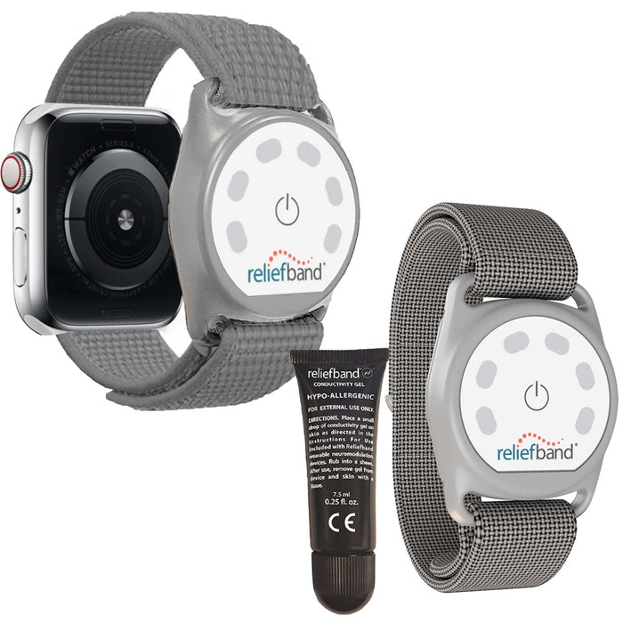 Reliefband Grey Sport Apple Bundle - Size Regular