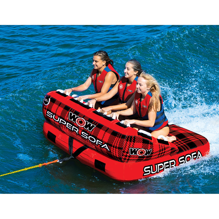 WOW Watersports Super Sofa Towable - 3 Person