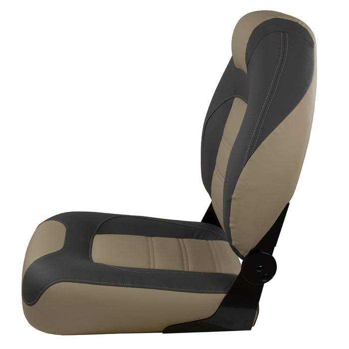 Springfield OEM Series Folding Seat - Charcoal/Tan