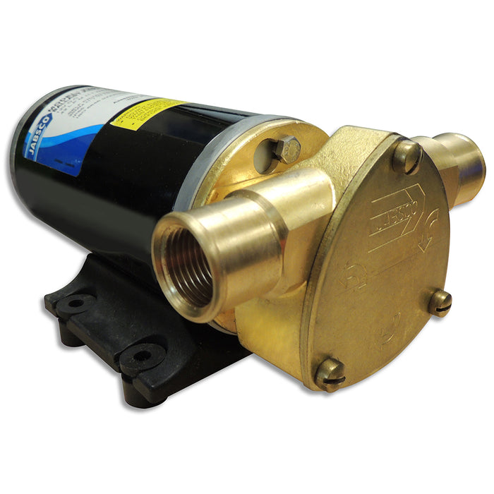 Jabsco Ballast King Bronze DC Pump w/Reversing Switch - 15 GPM