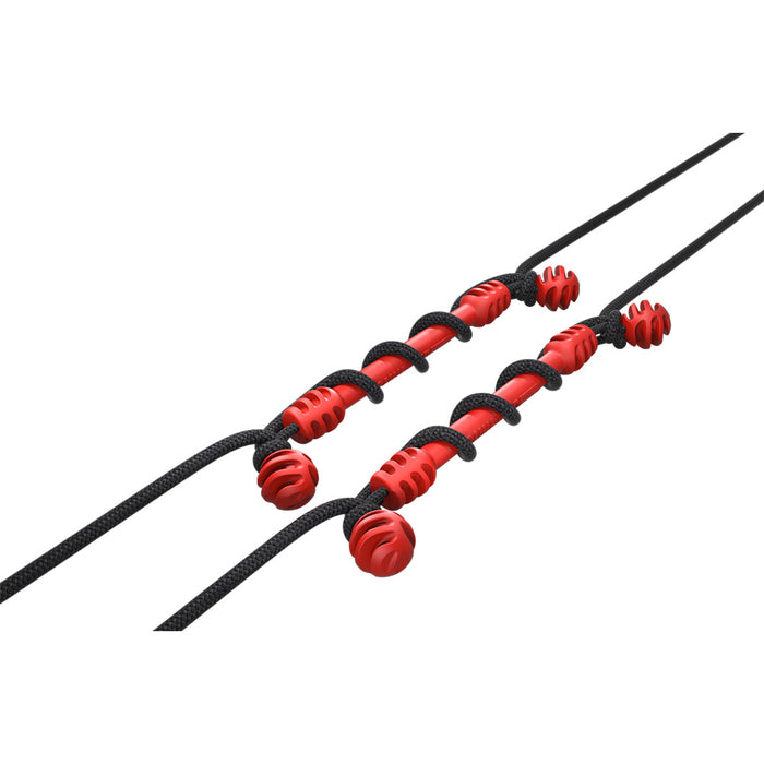 Snubber - Buoy Red Snubber Twist - Pair