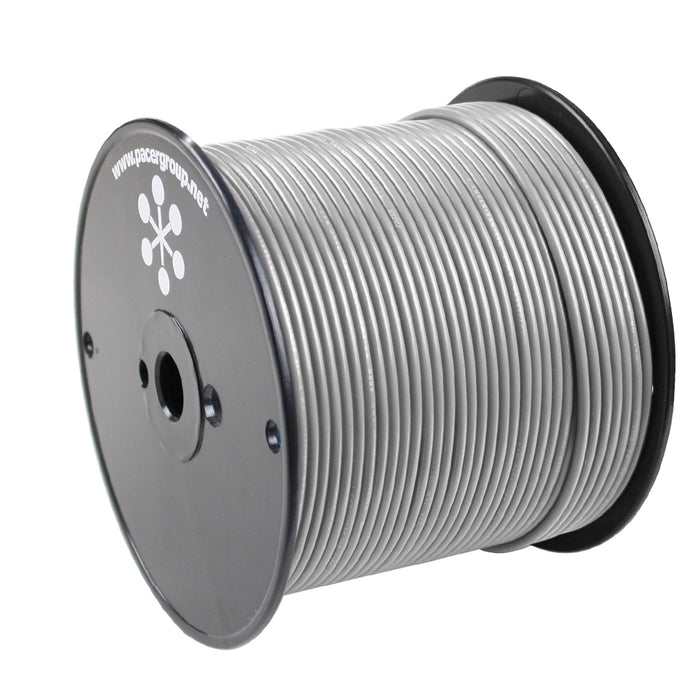 Pacer Grey 12 AWG Primary Wire - 500'
