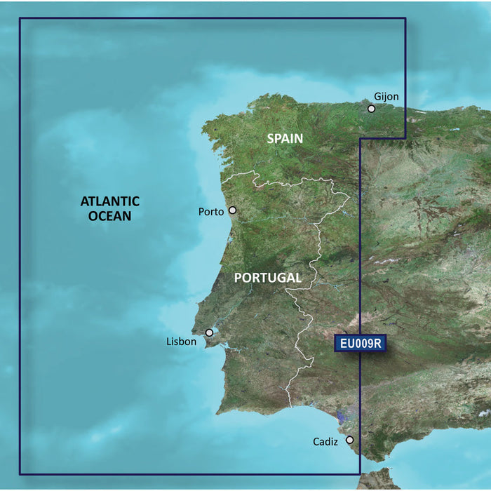 Garmin BlueChart® g3 HD - HXEU009R - Portugal & Northwest Spain - microSD™/SD™