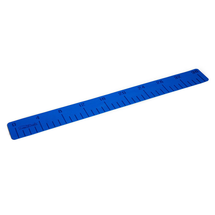 SeaDek 4" x 36" 3mm Fish Ruler w/Laser SD Logo - Bimini Blue