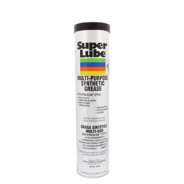 Super Lube Multi-Purpose Synthetic Grease w/Syncolon® (PTFE) - 14.1oz Cartridge