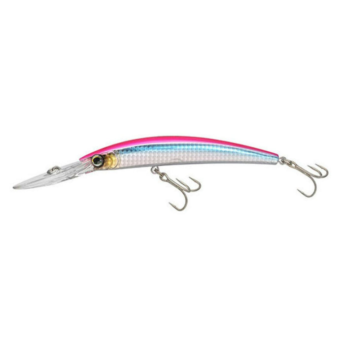 Yo-Zuri Crystal Minnow Deep Diver 110mm 4.375in Fluorescent Pink