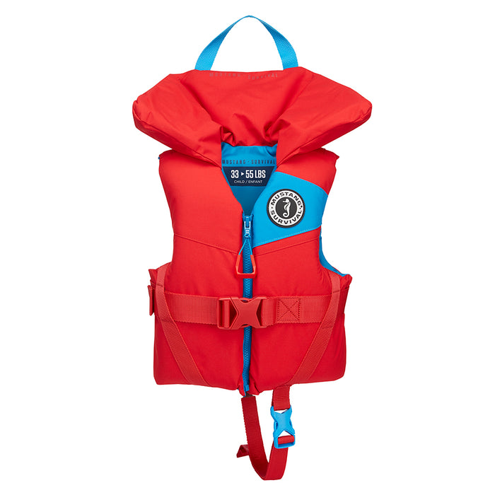 Mustang Lil' Legends Child Foam PFD - Imperial Red
