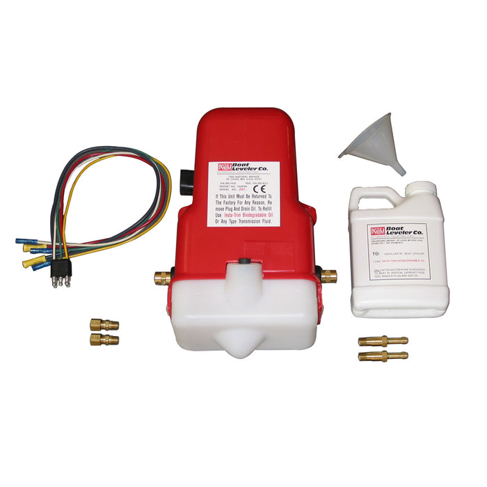 Boat Leveler 12vdc Universal Trim Tab Pump with Oil and Hose Fittings