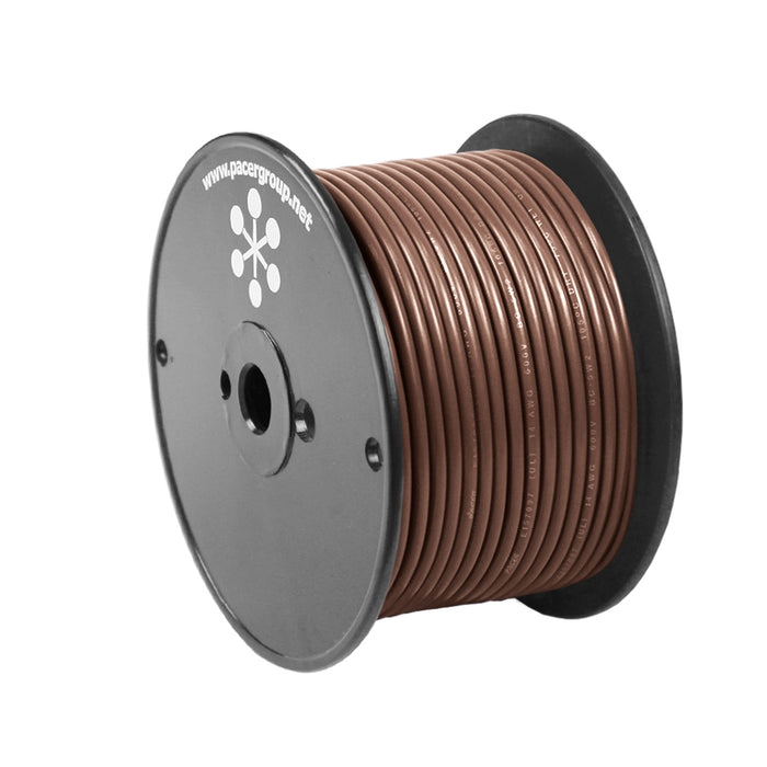 Pacer Brown 18 AWG Primary Wire - 100'