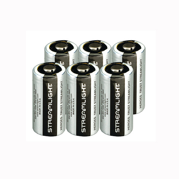 Streamlight CR123 Lithium Batteries 6 Pack