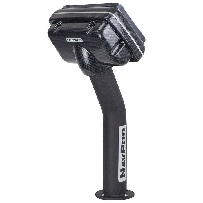 NavPod PED4800-12 PedestalPod Pre-Cut f/Garmin GPSMAP® 820, 820xs, 840 & 840xs - Carbon Black