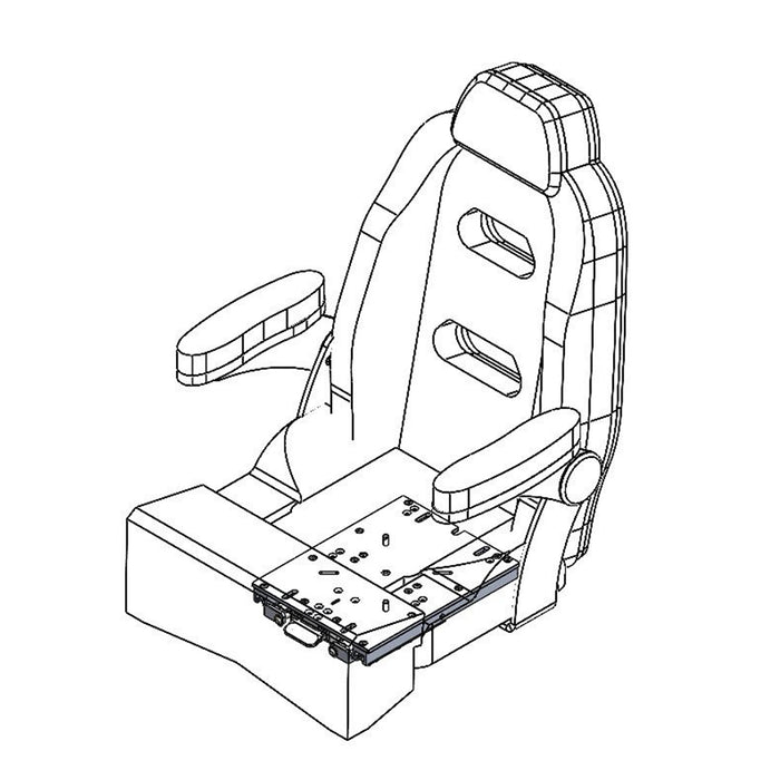 TACO Low Profile Adjustable Seat Slide