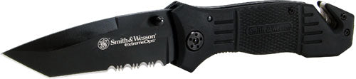 Smith and Wesson Extreme Ops Drop Point Liner Lock Knife