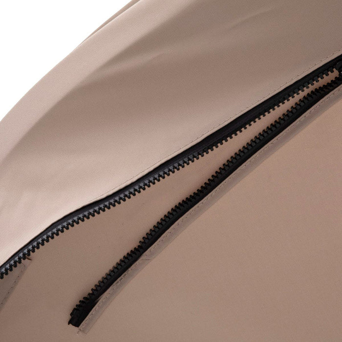SureShade Power Bimini - Clear Anodized Frame - Beige Fabric
