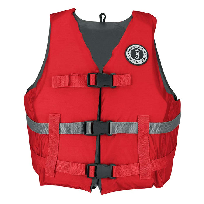 Mustang Livery Foam Vest - Red -  X-Large/XX-Large