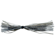 Banded Silicone Spinnerbait Skirts-Silver Fishscale