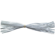 Banded Silicone Spinnerbait Skirts-White