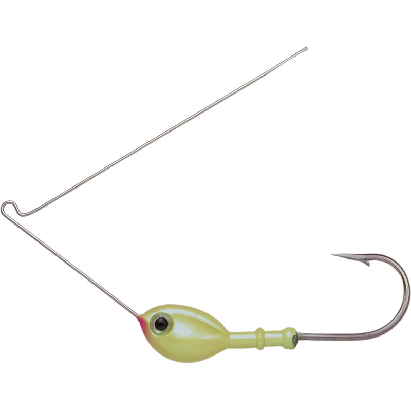 Spinnerbait Part and Components Spinnerbait Head Chartreuse