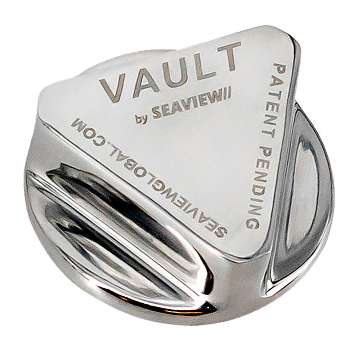 Seaview Polished Stainless Steel Vault Drain Plug