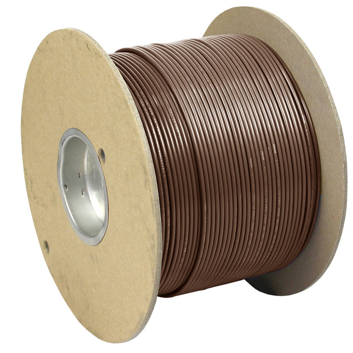 Pacer Brown 14 AWG Primary Wire - 1,000'