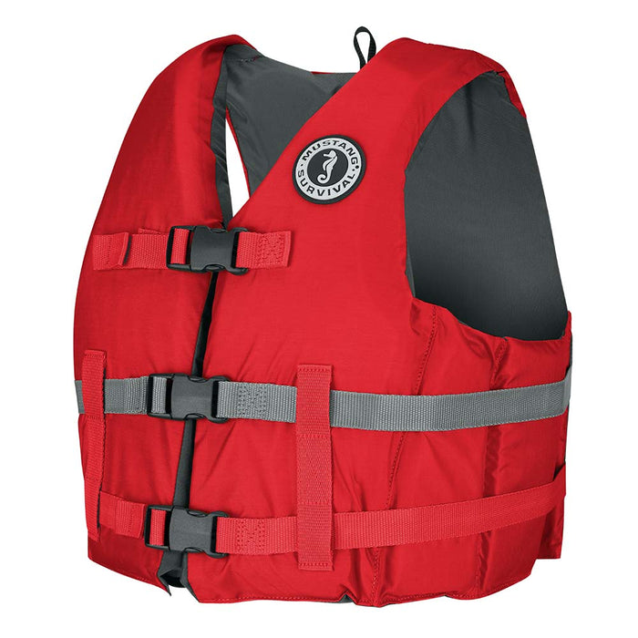 Mustang Livery Foam Vest - Red -  Medium/Large
