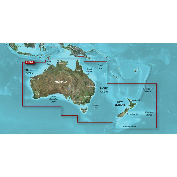 Garmin BlueChart® g3 HD - HXPC024R - Australia & New Zealand - microSD™/SD™