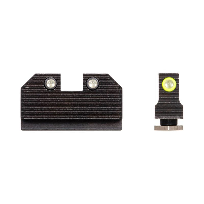 Night Fision Stealth Sight Set for Glock 17 19 34 Yellw Ring