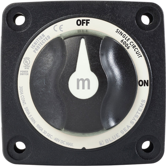 Blue Sea 6006200 Battery Switch Mini ON/OFF - Black