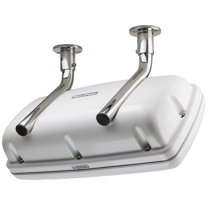 NavPod SystemPod Pre-Cut f/Simrad NSS9 evo³ & B&G Zeus³ 9 & 1 Instrument - 3.6" Hole f/9.5" Wide Guard