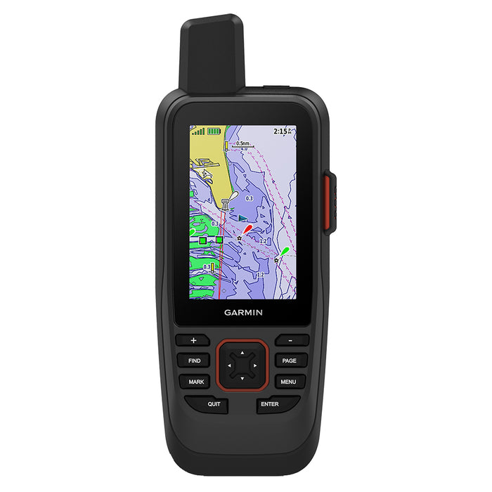 Garmin GPSMAP® 86sci Handheld w/inReach® & BlueChart® g3 Coastal Charts