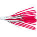 Quick Flat Rubber Spinnerbait Skirts-Red/White