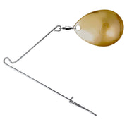 Red Knocker Jig Spinner Redfish Fishing Lure Gold Colorado