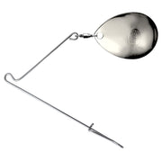 Red Knocker Jig Spinner Redfish Fishing Lure Nickel Colorado