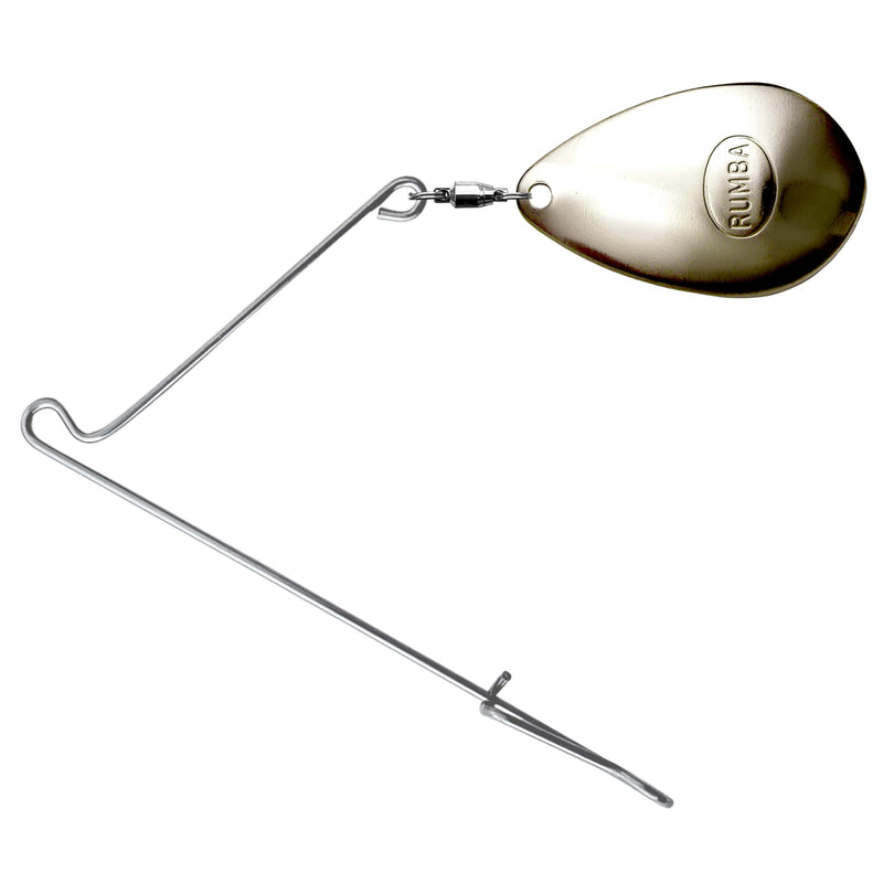 Red Knocker Jig Spinner Redfish Fishing Lure Nickel Indiana