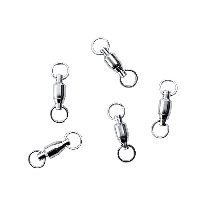 Spinnerbait Parts and Components - Stainless Steel Ball Bearing Swivels w/ Split Rings