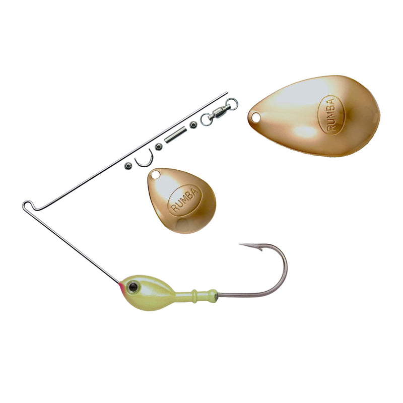 Rumba Doll The Original Colorado/Indiana Custom Spinnerbait Unassembled