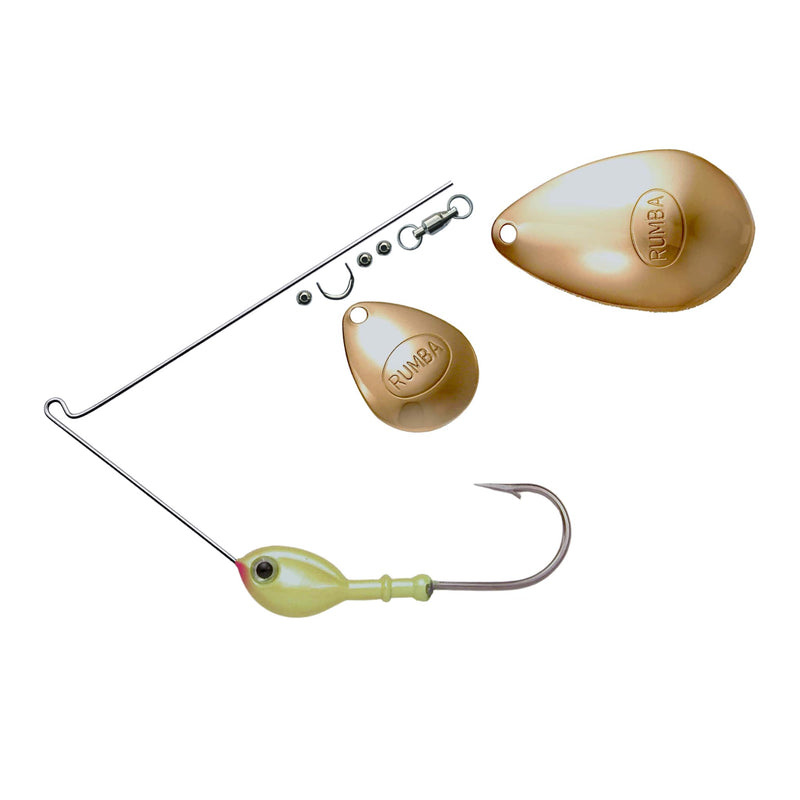 Rumba Doll The Original Colorado/Indiana Custom Spinnerbait Unassembled
