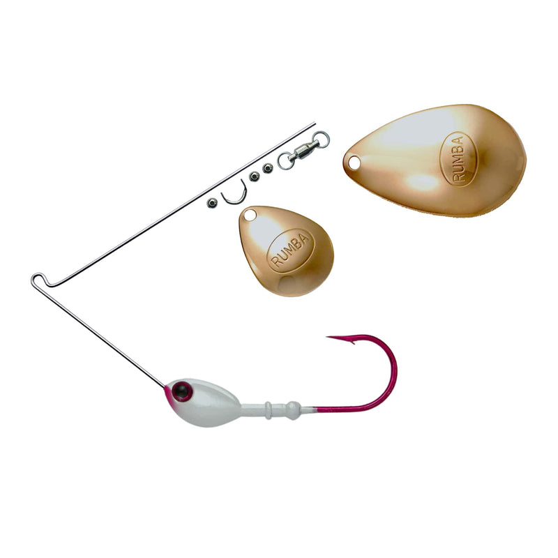 Rumba Doll The Original Colorado/Indiana Custom Spinnerbait Unassembled