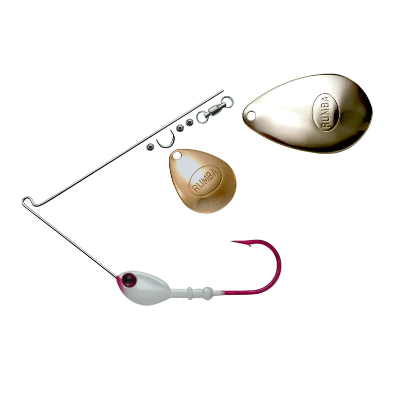 Rumba Doll The Original Colorado/Indiana Custom Spinnerbait Unassembled