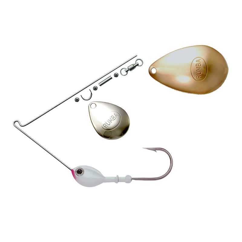 Rumba Doll The Original Colorado/Indiana Custom Spinnerbait Unassembled