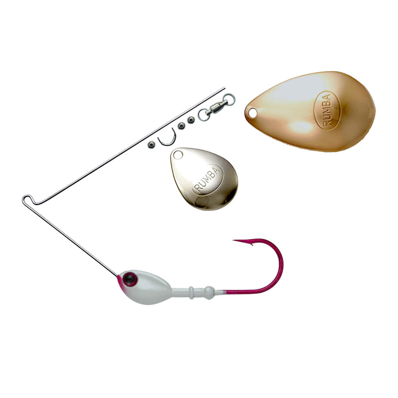 Rumba Doll The Original Colorado/Indiana Custom Spinnerbait Unassembled