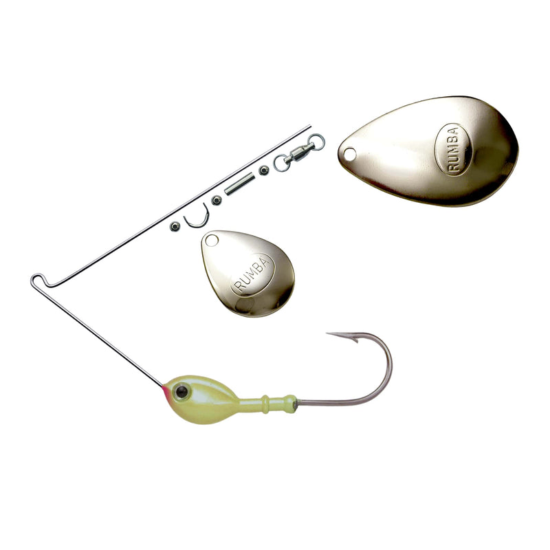 Rumba Doll The Original Colorado/Indiana Custom Spinnerbait Unassembled