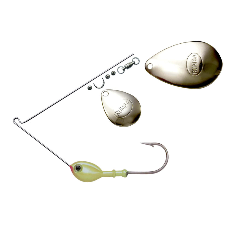Rumba Doll The Original Colorado/Indiana Custom Spinnerbait Unassembled