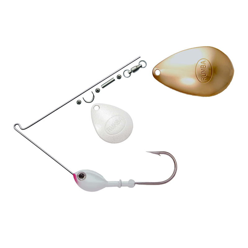 Rumba Doll The Original Colorado/Indiana Custom Spinnerbait Unassembled