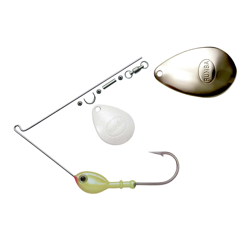 Rumba Doll The Original Colorado/Indiana Custom Spinnerbait Unassembled